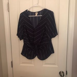 Peplum top